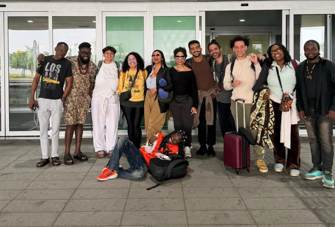 Cine Zunga recebe oito talentos brasileiros para intercâmbio de cinema de rua em Luanda