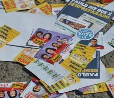 Campanha eleitoral no Brasil começou ontem