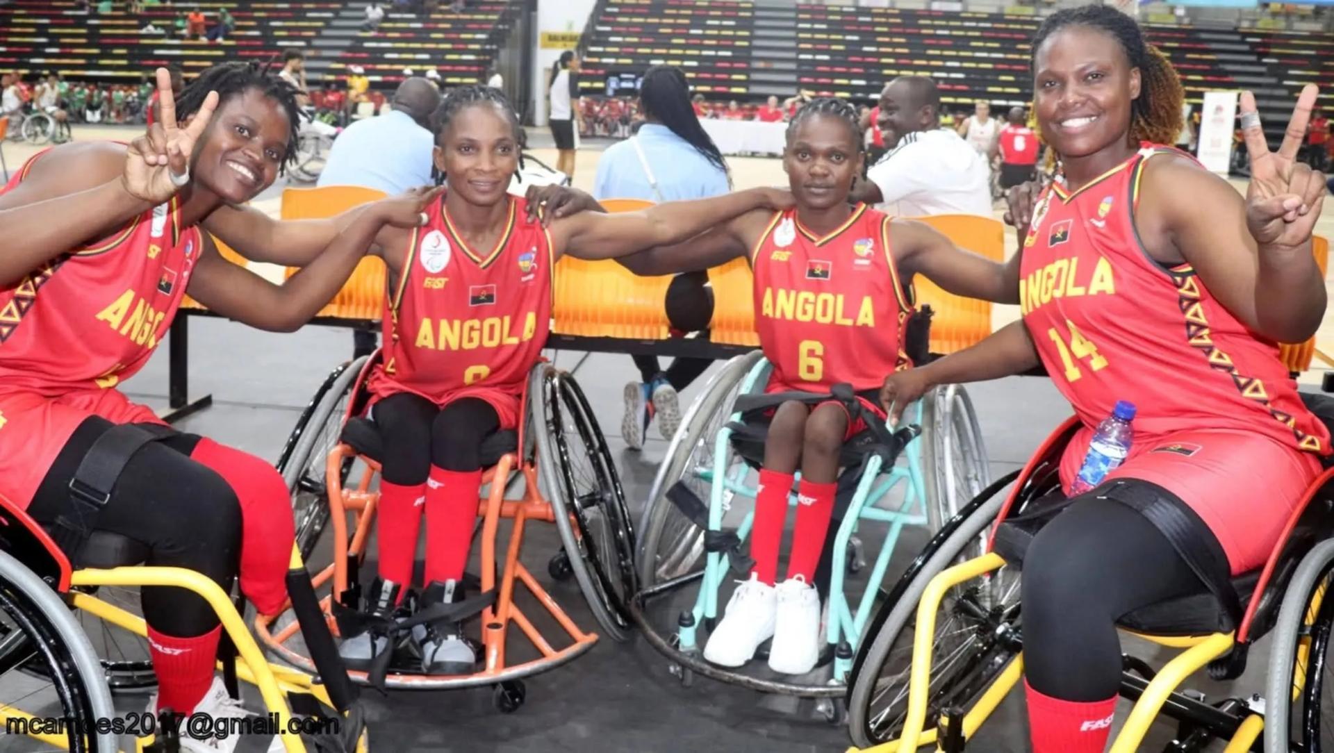 Angola no Afrobasket em Cadeira de Rodas