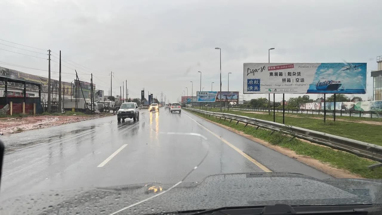 Alerta INAMET: chuvas fortes e trovoadas