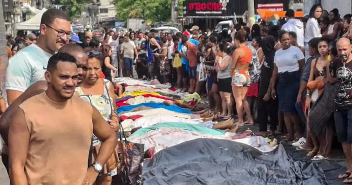 Brasil: Megaoperação no Rio de Janeiro resulta em 121 mortos