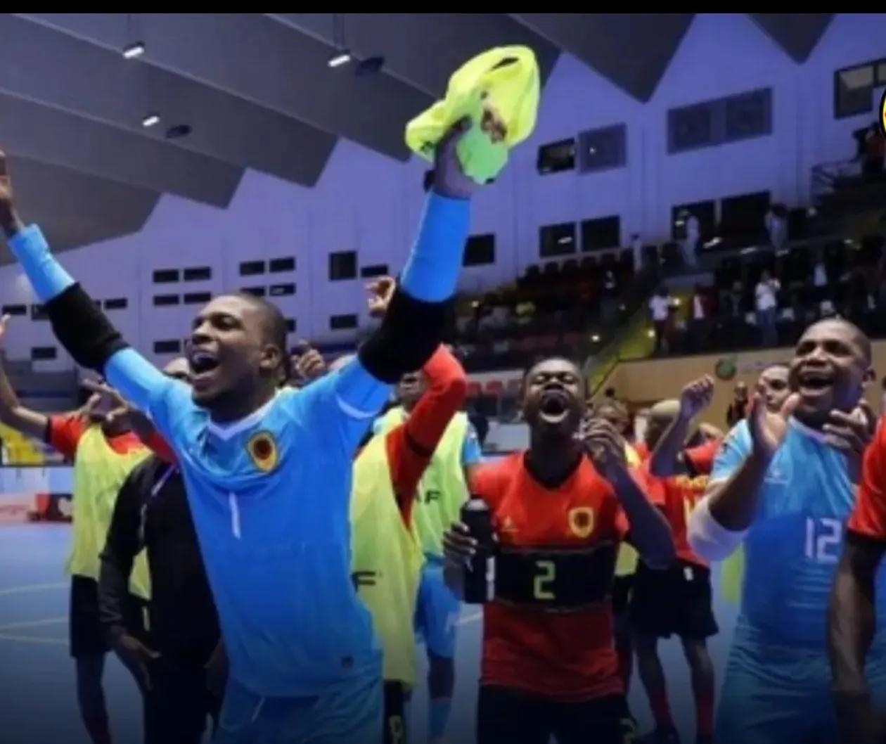 Angola domina rumo ao CAN Futsal 2026