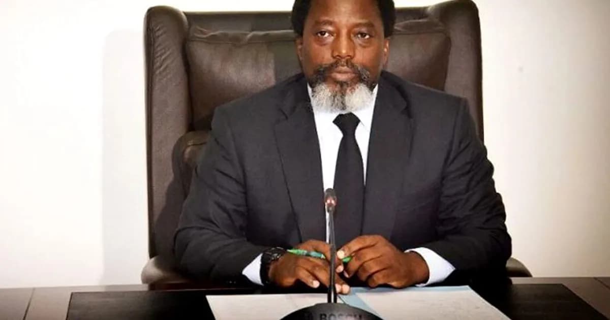 Senado congoles retira imunidade de Kabila