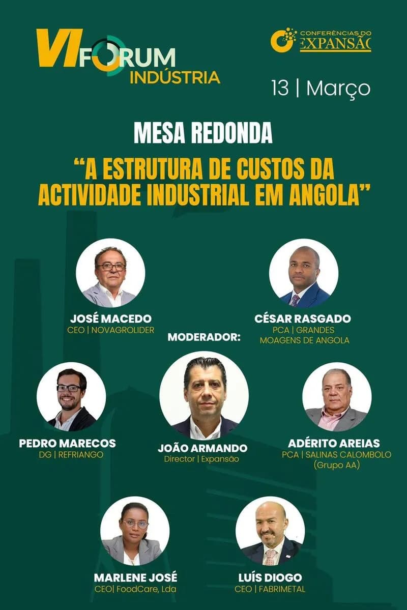 VI Fórum: Custos da Indústria em Angola