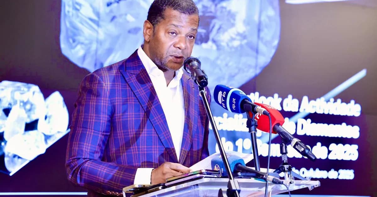 Angola: Exportação de Diamantes em Queda