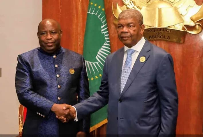 Chefe de Estado reuniu-se com o Presidente em exercício da União Africana