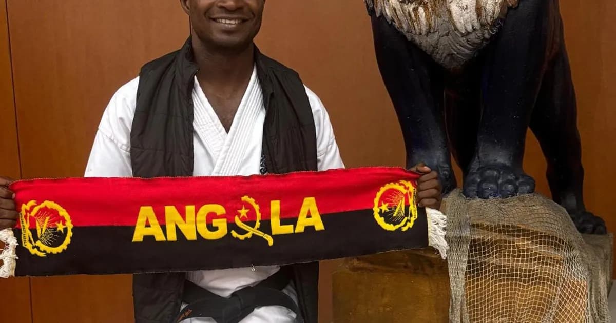Mário Silva no Mundial de Karaté Kyokushin