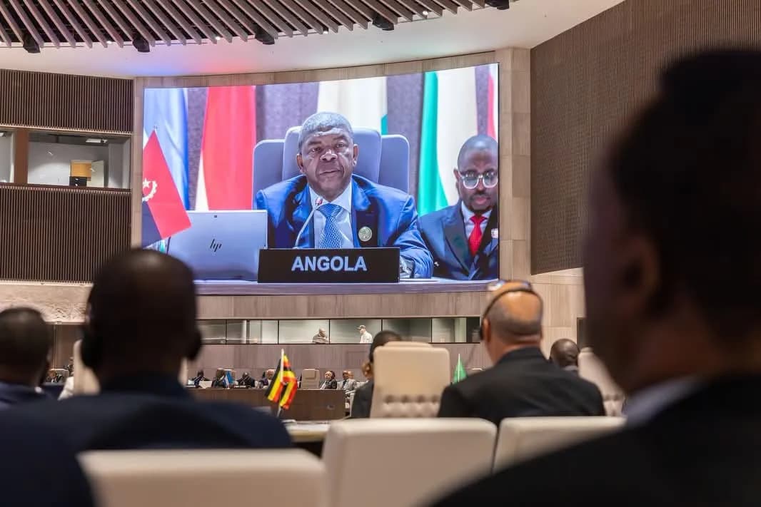 Discurso de boas-vindas de João Lourenço na Cimeira Extraordinária da União Africana