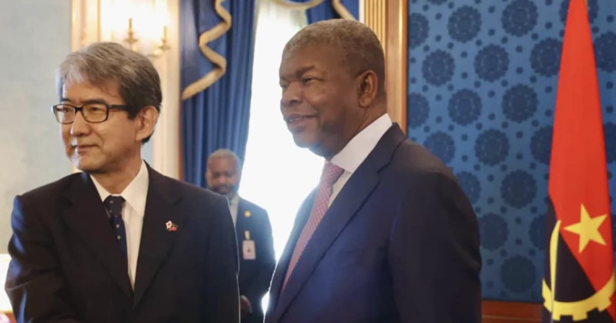 Cooperação Angola-Japão e despedida de diplomata